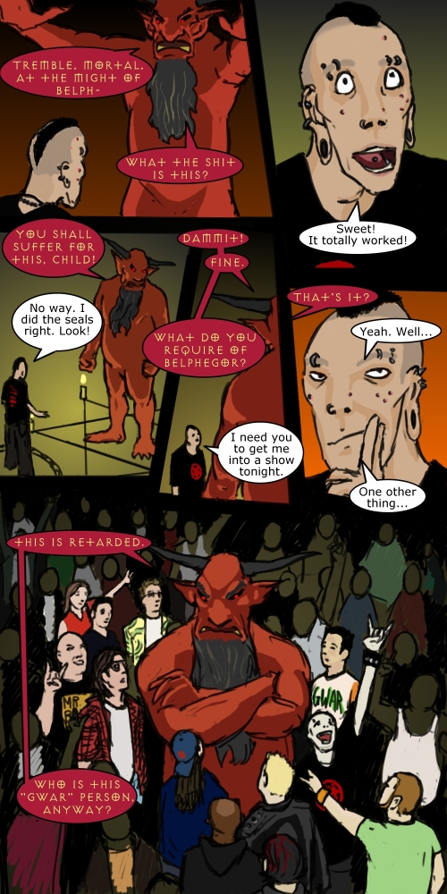 Belphegor vs Oderus Urungus... FIGHT!