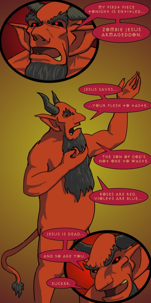 Gaping Mic Night, part 2 (Emergency Blashpemy System)