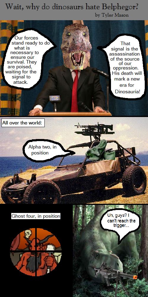 Dinosaurs With Lasers?